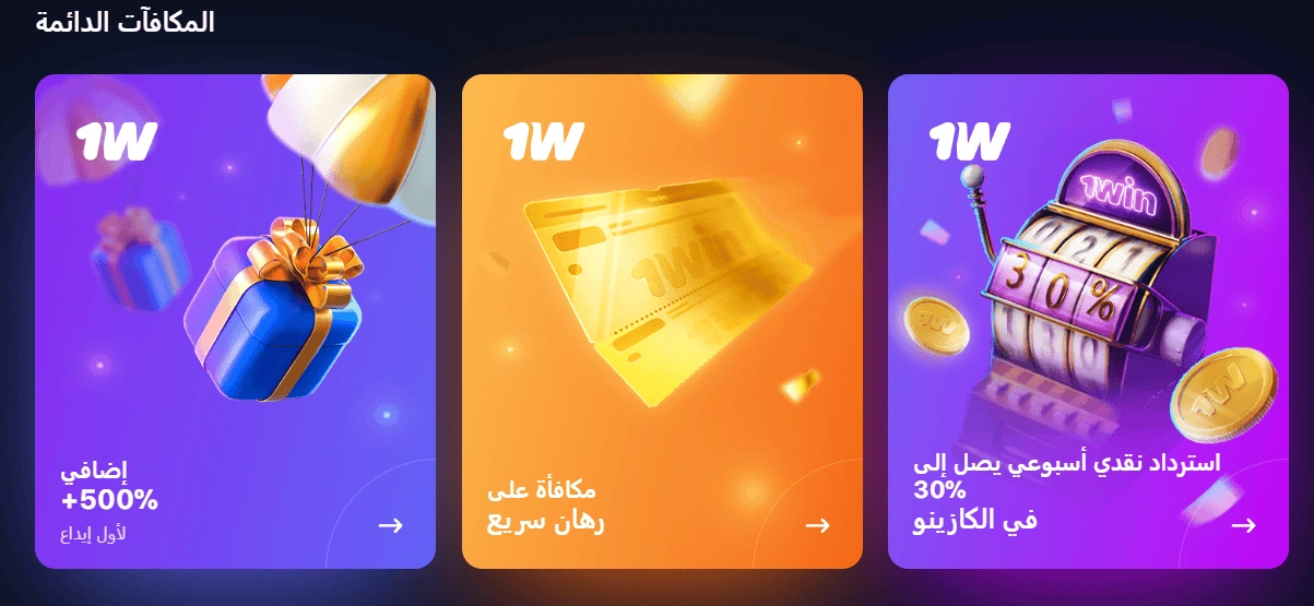 Bonuses and promotions at 1win